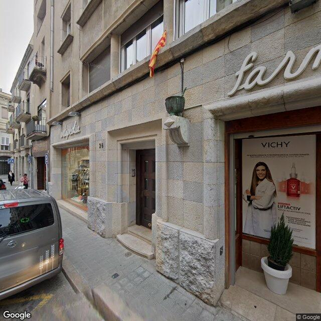 Street view near Farmàcia Genís in Gerona