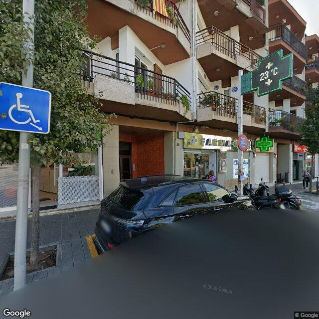Street view near Farmàcia Gerard Planas Nogué in Sitges