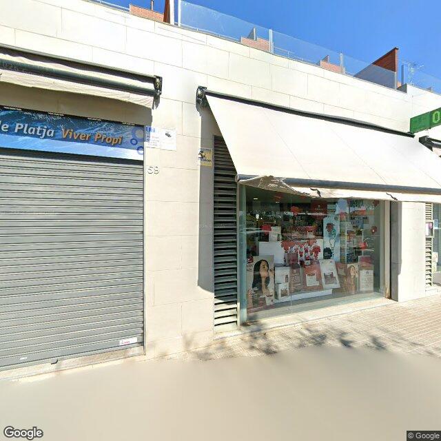 Street view near Farmàcia Gil Tudela, Eva in Barcelona