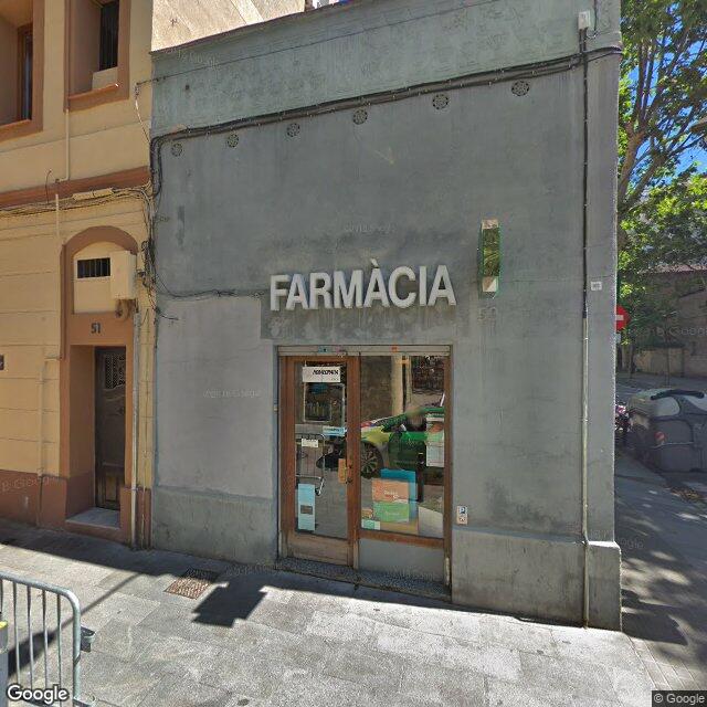Street view near Farmàcia Giró Loperena, Jaume in Barcelona