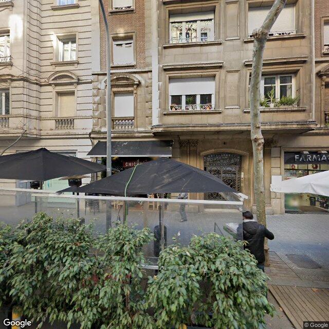 Street view near Farmàcia Giró Ribot, Manuel in Barcelona