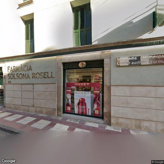 Street view near Farmàcia Goma Balcells, Mercè in Cervera