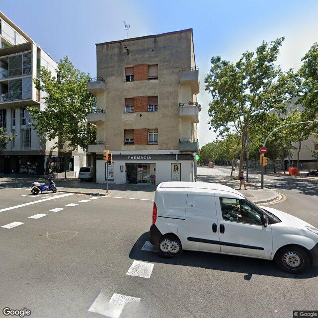 Street view near Farmàcia Gonzàlez Vallet, Maria Immaculada in Barcelona