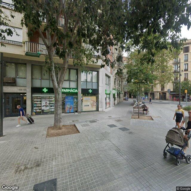 Street view near Farmàcia González-Meneses in Barcelona