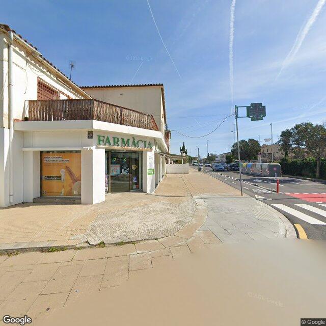 Street view near Farmàcia Gordo in Barcelona