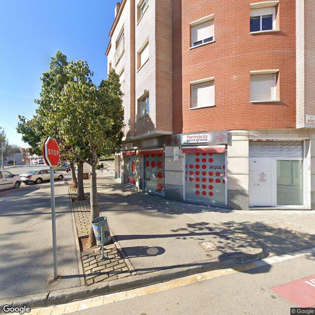 Street view near Farmàcia Gracia Franco, Anna in Barcelona