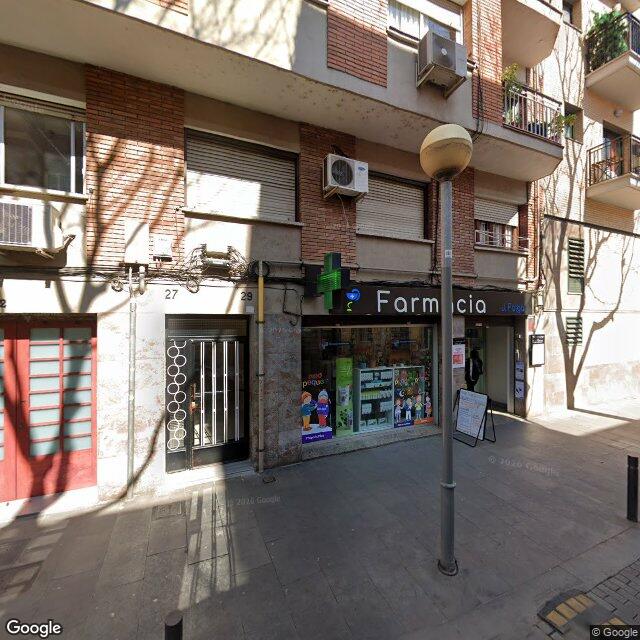 Street view near Farmàcia Guàrdia Pascual, Dídac in Barcelona
