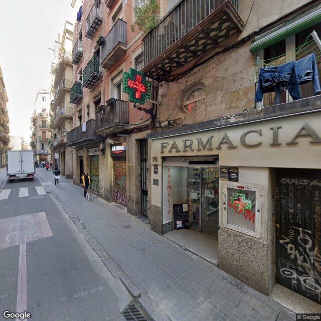 Street view near Farmàcia Guerrero Agustí, Adriana in Barcelona