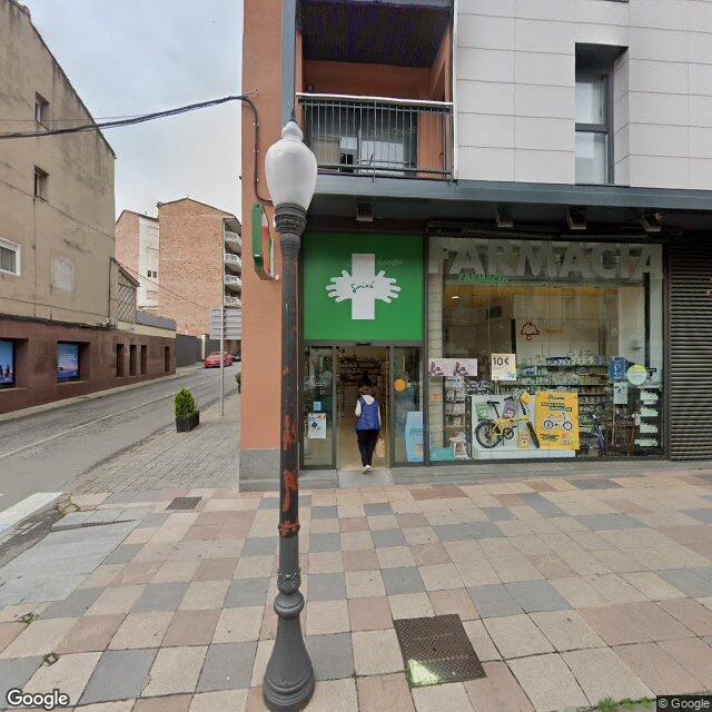 Street view near Farmàcia Guixé in Barcelona