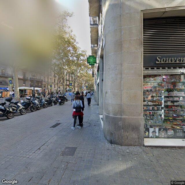 Street view near Farmàcia Hernández De La Rosa, Carme in Barcelona