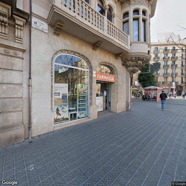 Street view near Farmàcia Isabel Romera Guijarro in Barcelona