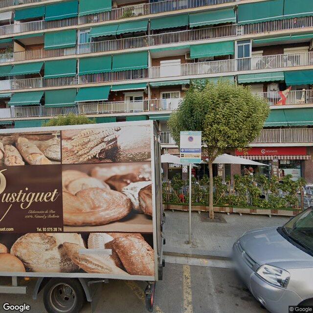 Street view near Farmàcia Jaume Casas Pla in Barcelona