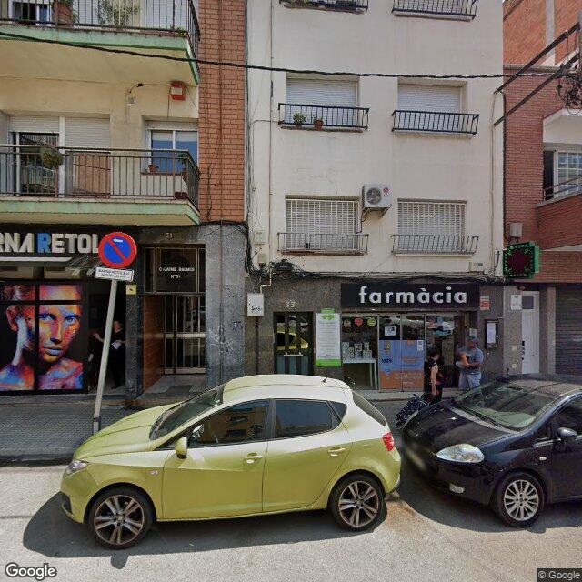 Street view near Farmàcia Jiménez Mogollón, Anabel I Elena in Barcelona