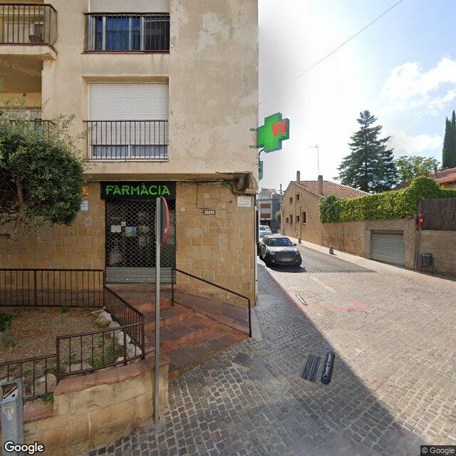 Street view near Farmàcia Jiménez Santano, Maria Ángela in Barcelona