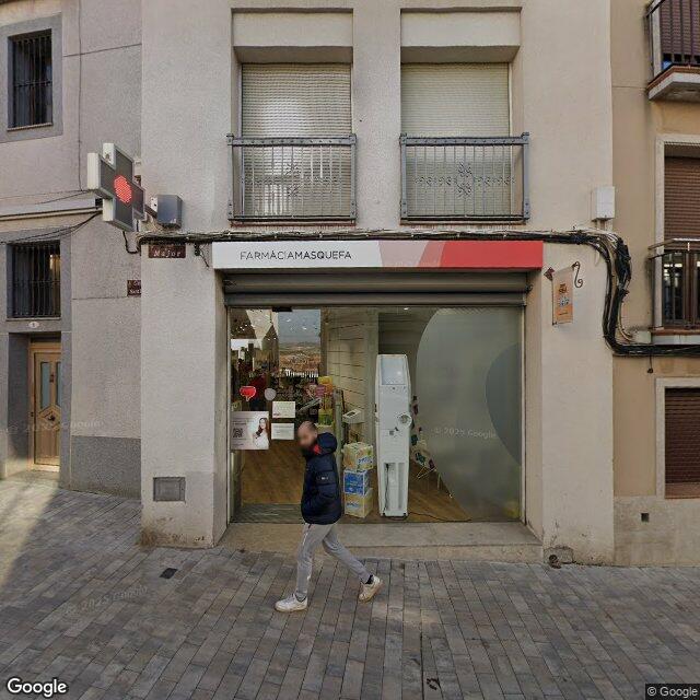 Street view near Farmàcia Jimenez Tort, Sílvia in Barcelona