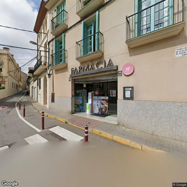 Street view near Farmàcia Joan Antoni Rodríguez Vargas in Barcelona