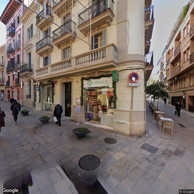 Street view near Farmàcia Jordi Cabezas Andreu in Barcelona