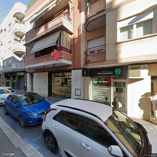 Street view near Farmàcia Jordi Clapès Rodríguez in Barcelona