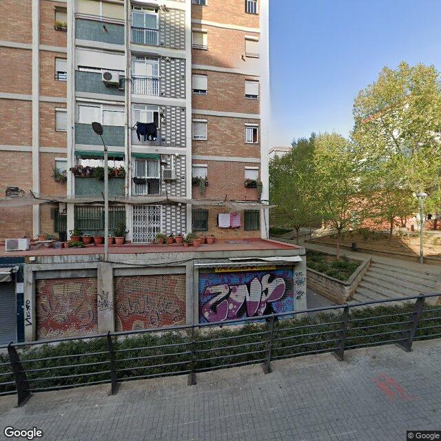 Street view near Farmàcia José Antonio Vidal Caron in Barcelona