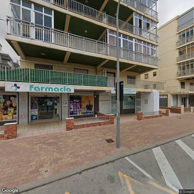 Street view near Farmàcia Jose Fernando Barrachina (Platja) in Spain