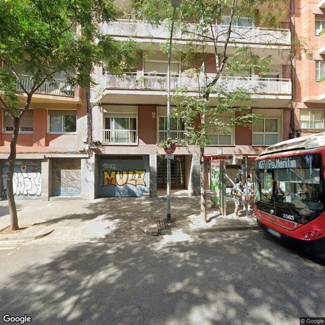 Street view near Farmàcia Jose Ramon Tico Grau in Barcelona