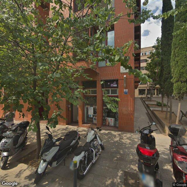 Street view near Farmàcia Josep Castellví Altimira in Barcelona