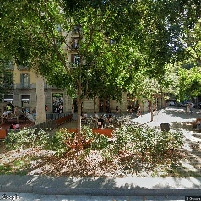 Street view near Farmàcia Josep M. Morera Inglés in Barcelona