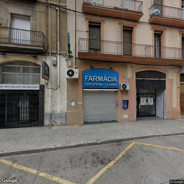 Street view near Farmàcia L. Grau in Manresa