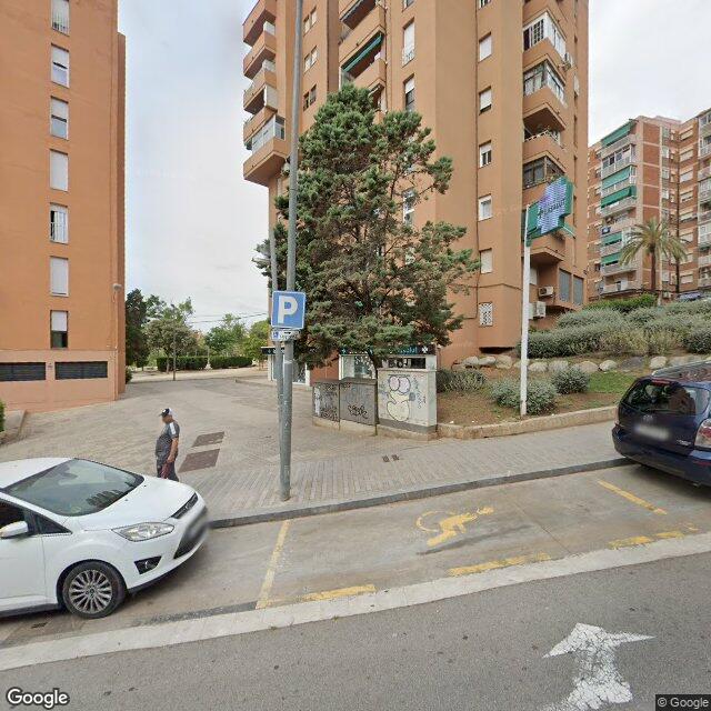 Street view near Farmàcia La Salut in Badalona