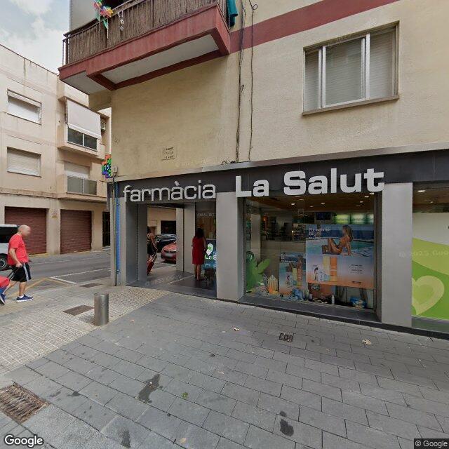 Street view near Farmàcia La Salut in Sant Feliu de Llobregat