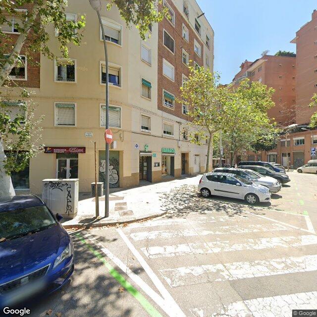 Street view near Farmàcia Laura Safont-Tria Jové in Barcelona