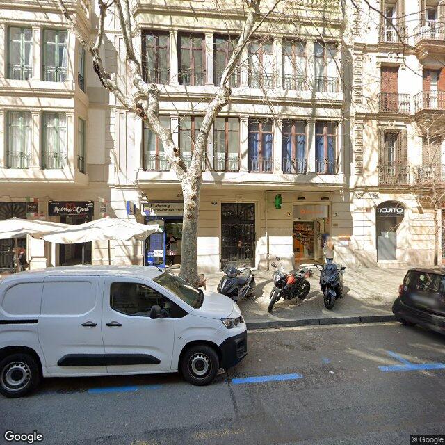 Street view near Farmàcia Lavila Godayol, Gemma in Barcelona