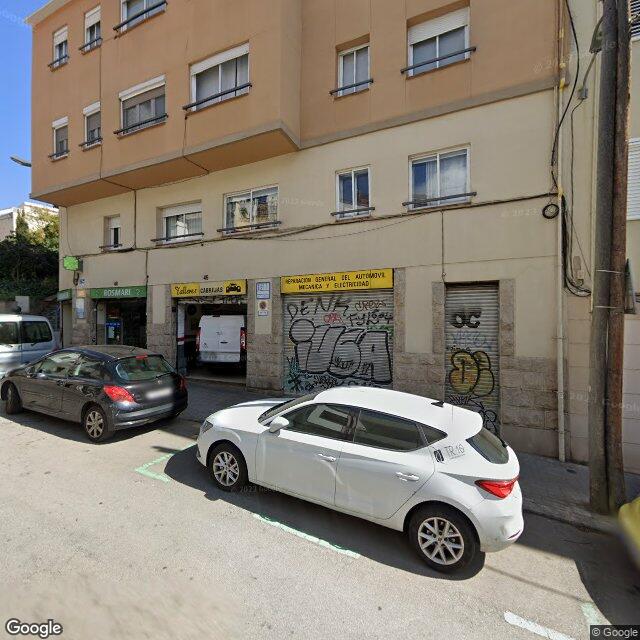 Street view near Farmàcia León Berrocal, Maria in Barcelona