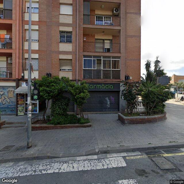 Street view near Farmàcia Llefià in Badalona