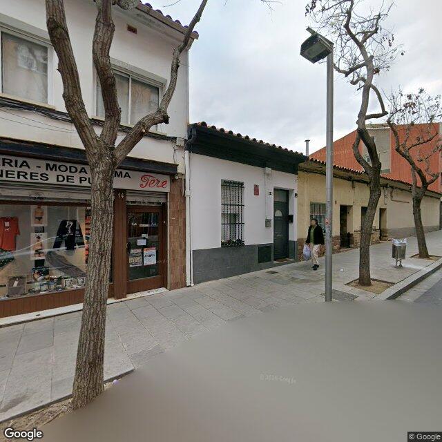 Street view near Farmàcia Lluís in Cerdanyola del Vallès