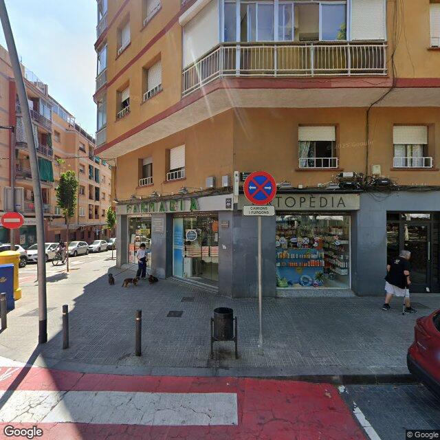 Street view near Farmàcia Lluís Sánchez Peña in Barcelona