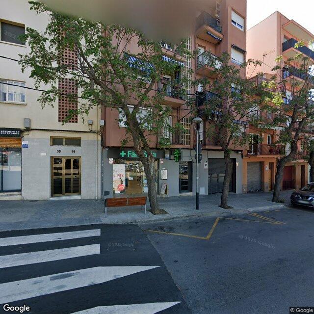 Street view near Farmàcia Lluis Pons Martorell in Barcelona