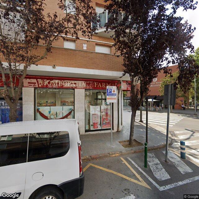Street view near Farmàcia Losa Gaspà, Javier in Barcelona