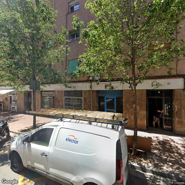 Street view near Farmàcia Lozano Salvatella, Joan Josep in Barcelona
