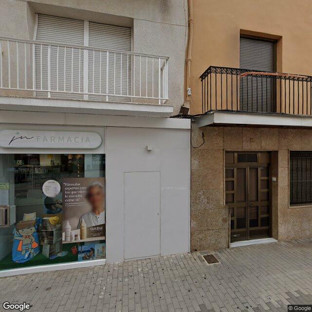 Street view near Farmàcia Luis Juan Nadal in Tavernes de la Valldigna