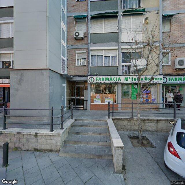 Street view near Farmàcia Mª Luisa Romero Isla in Barcelona