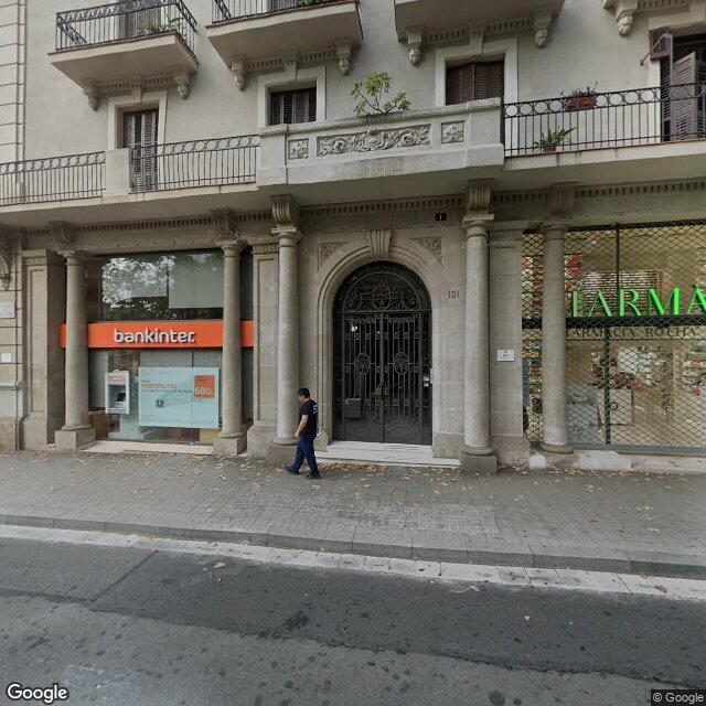 Street view near Farmàcia Mònica González Expósito in Barcelona
