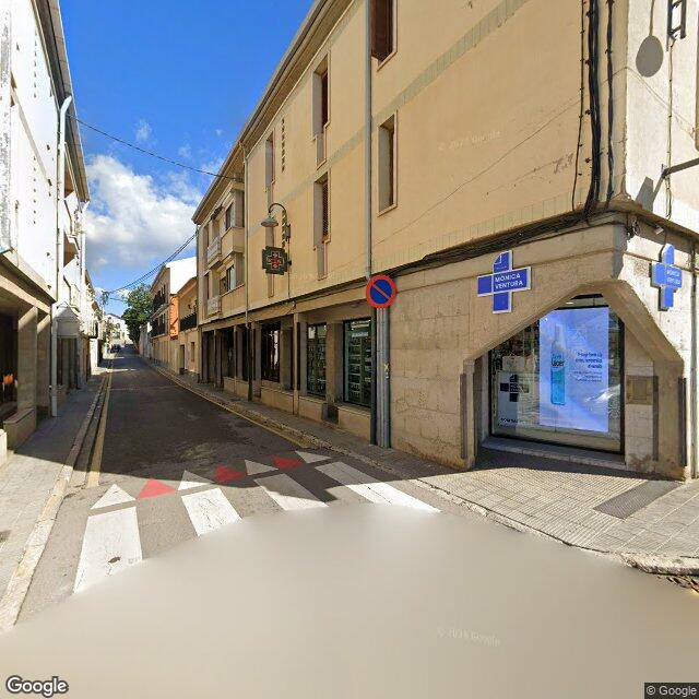 Street view near Farmàcia Mónica Ventura Noguera in Gerona