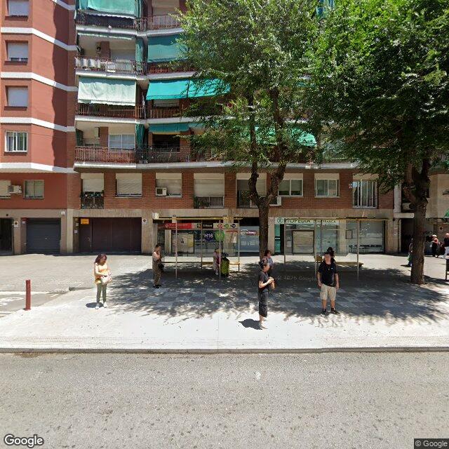 Street view near Farmàcia M. Cuscó Ramoneda - Nur I Mar Català Cuscó in Barcelona