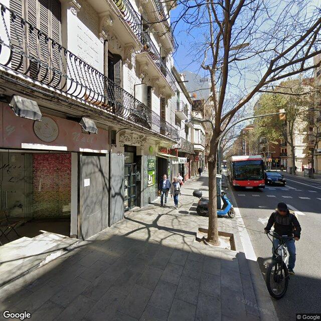 Street view near Farmàcia M. Dolores Quilis García in Barcelona