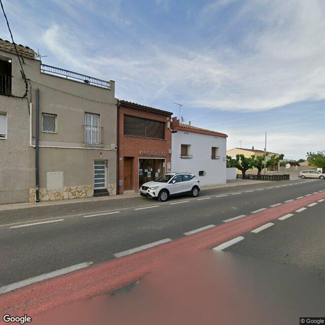 Street view near Farmàcia M. José Moran Sitjà in Sidamon