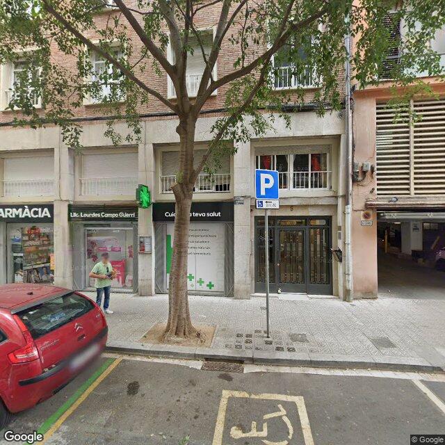 Street view near Farmàcia M. Lourdes Campo Güerri in Barcelona