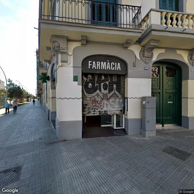Street view near Farmàcia M. Mercè Mercadé Salavert in Barcelona