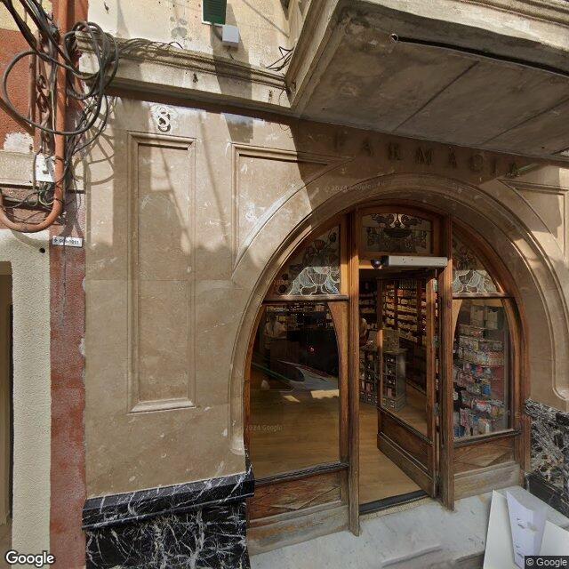 Street view near Farmàcia M. Mercedes Fabró Yagüe in Barcelona