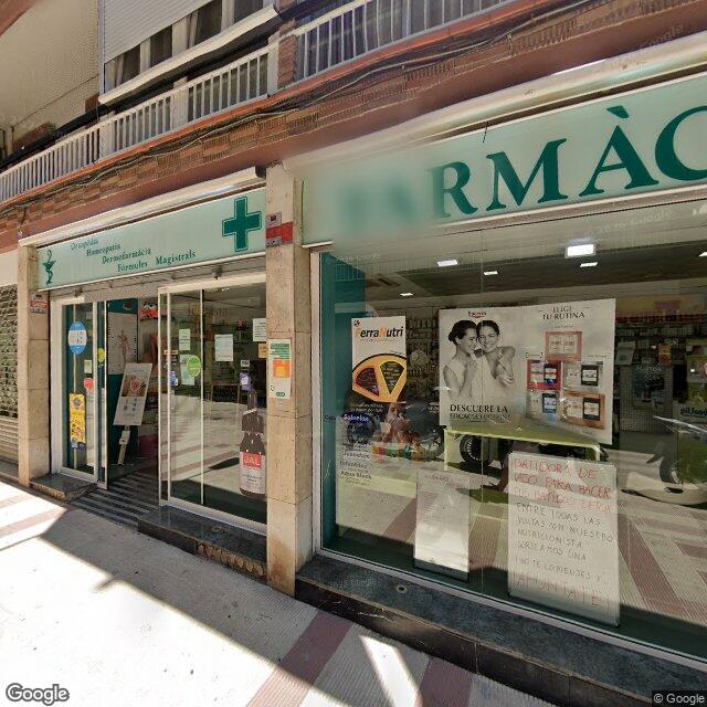 Street view near Farmàcia M. Neus Forcada Llamusí in Barcelona